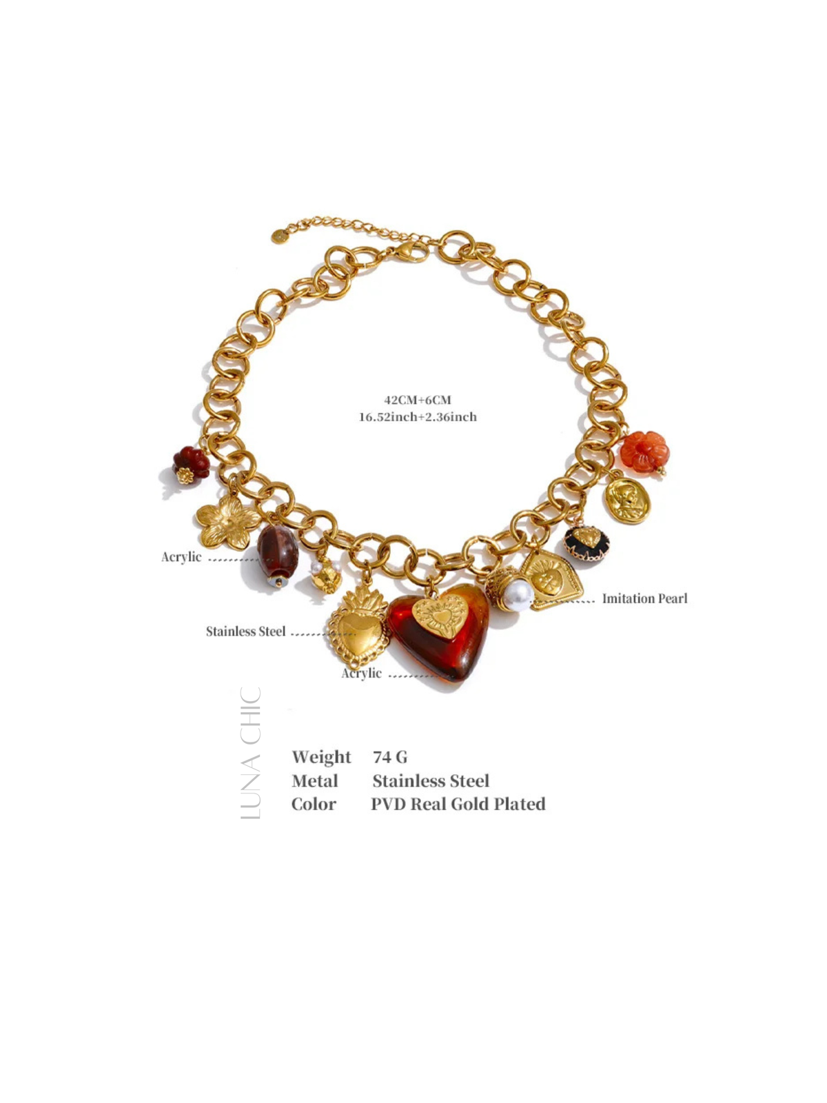 Charm Heirloom Necklace