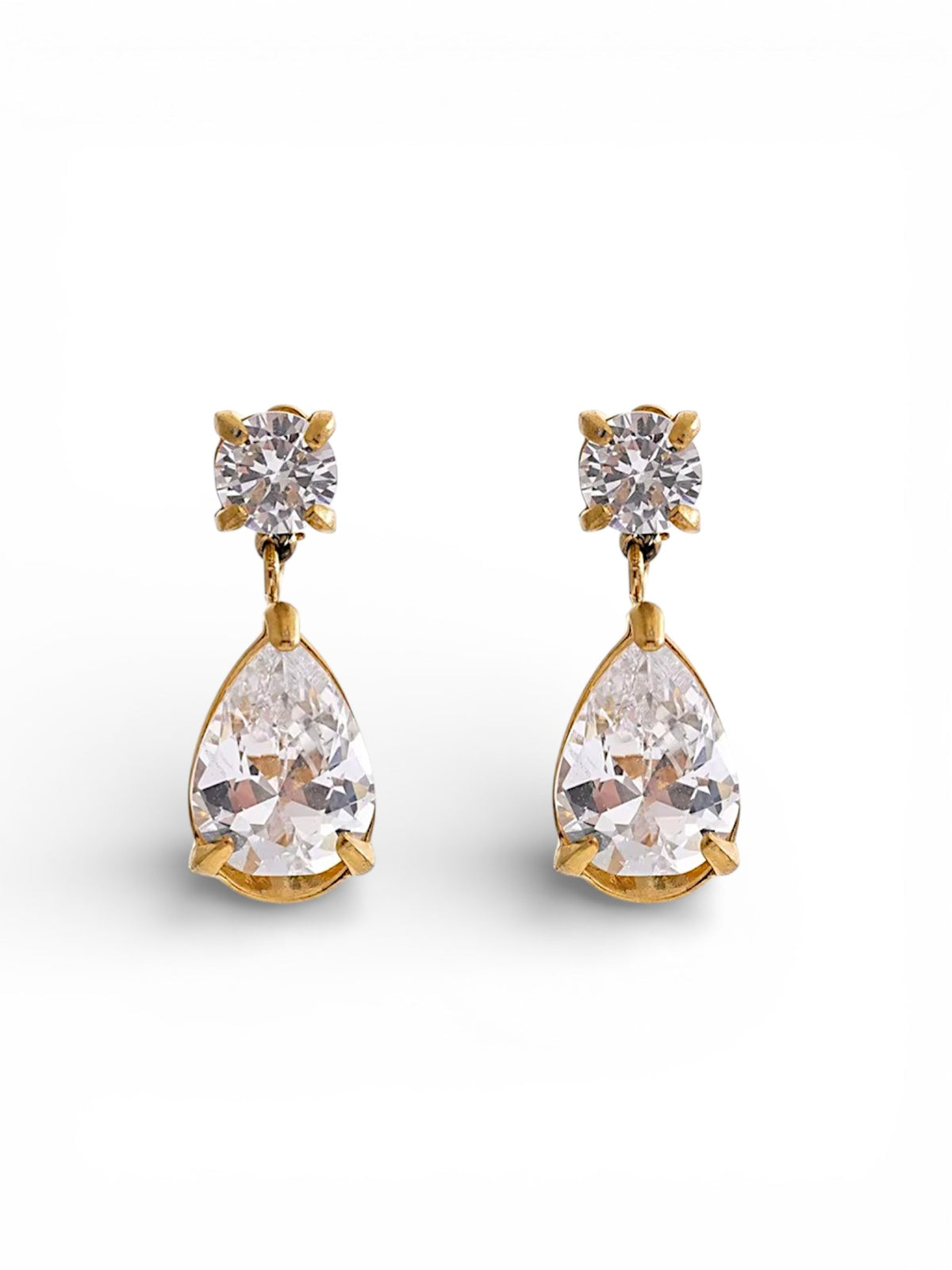 Teardrop Crystal Earrings