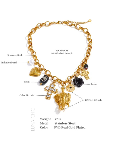 Iconic Elephant Charm Necklace