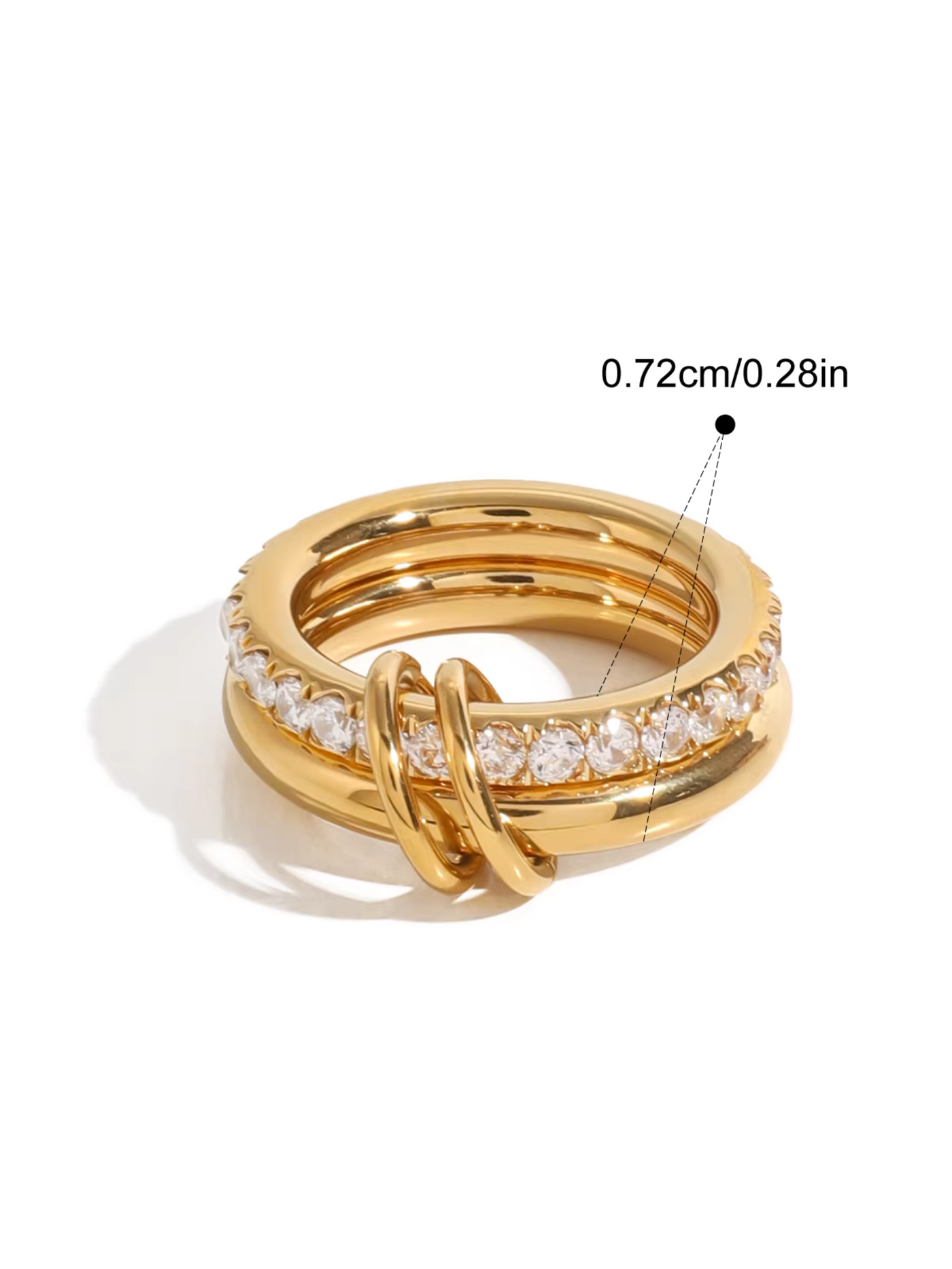 Stack Ring - 2 layers