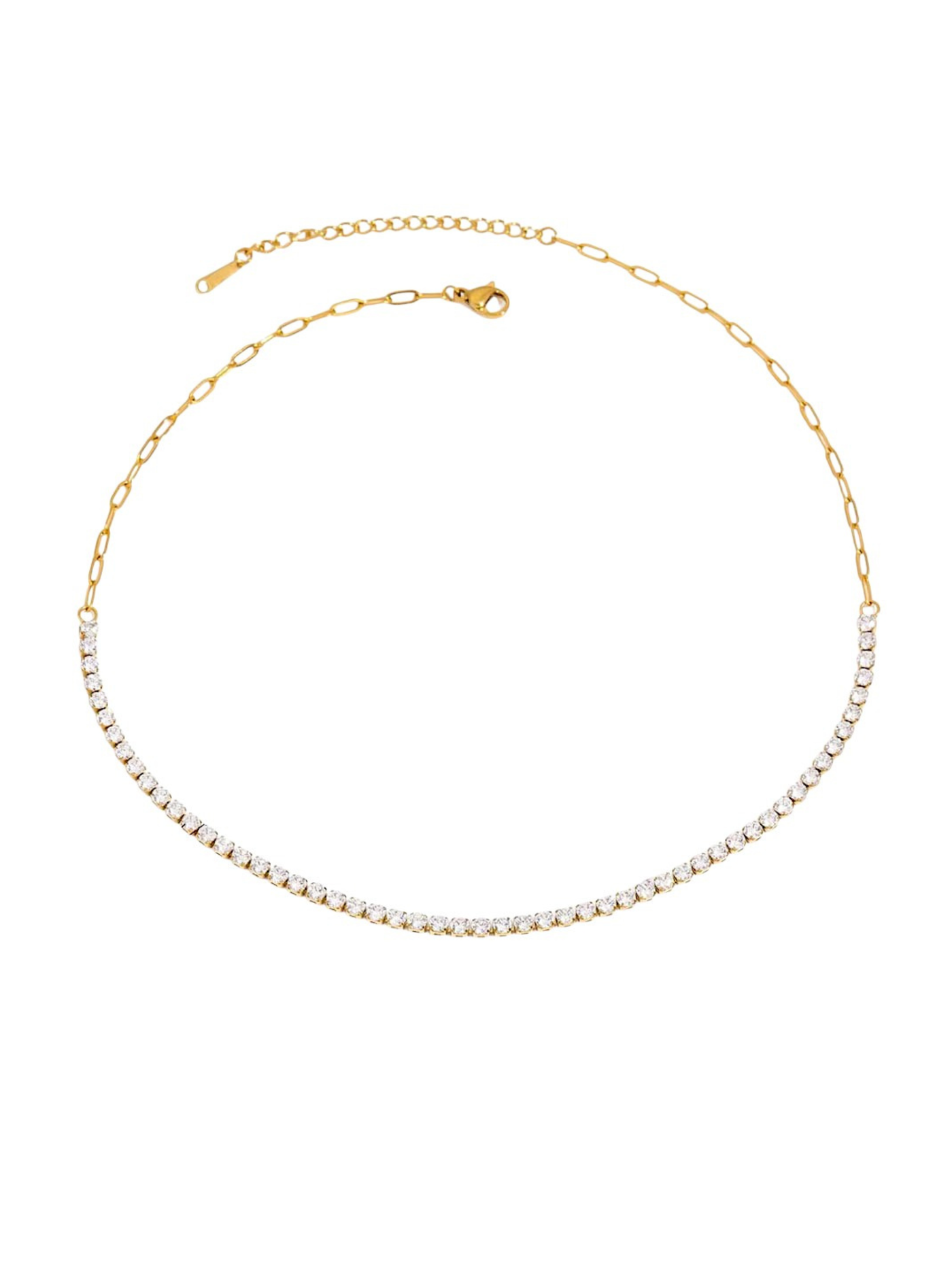 Sparkly Tennis Necklace