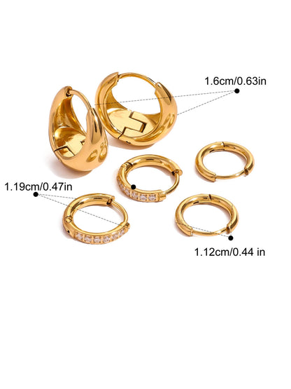Ashley Set of 3 Earrings