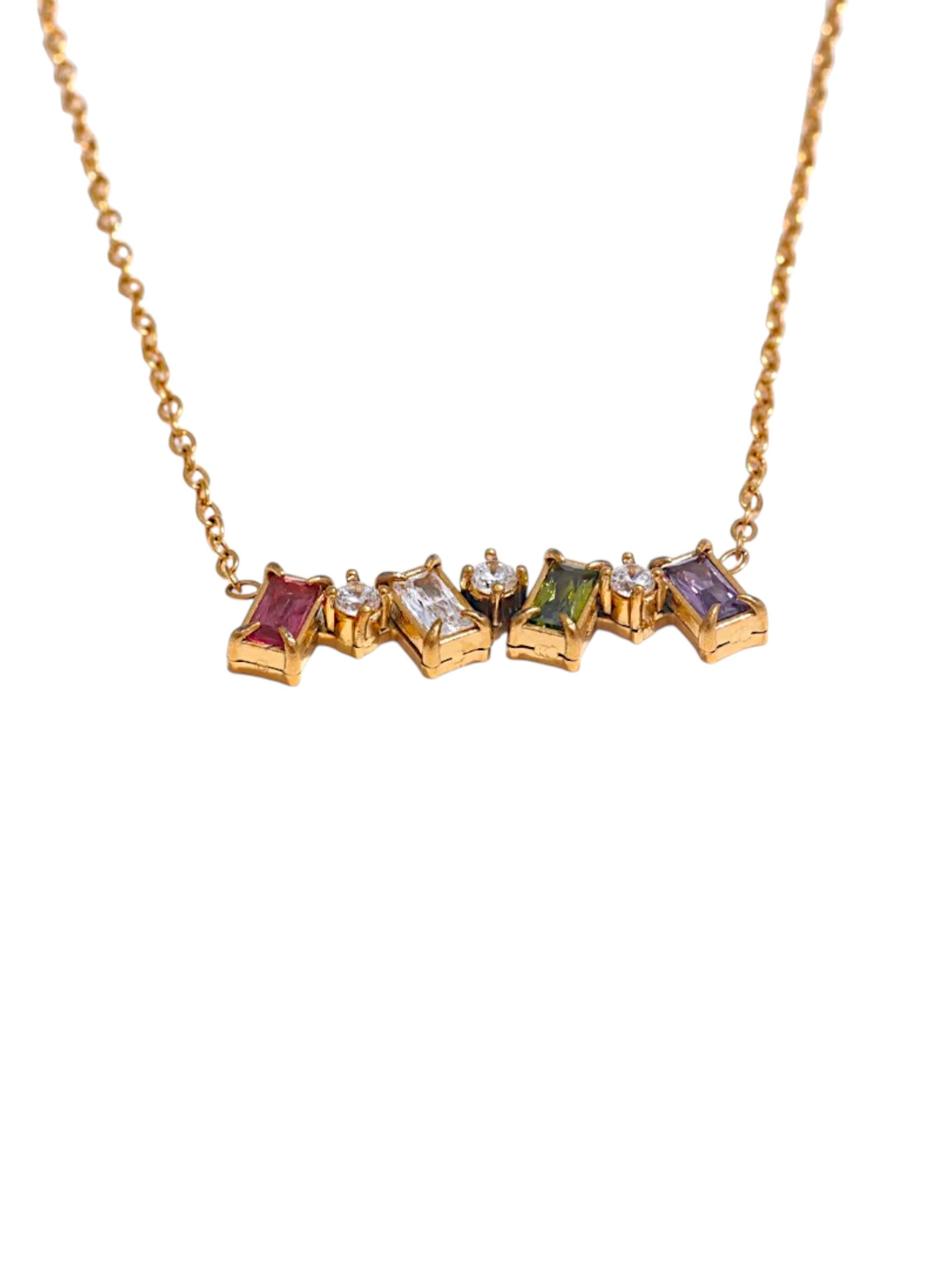 Multicolour Shine Necklace