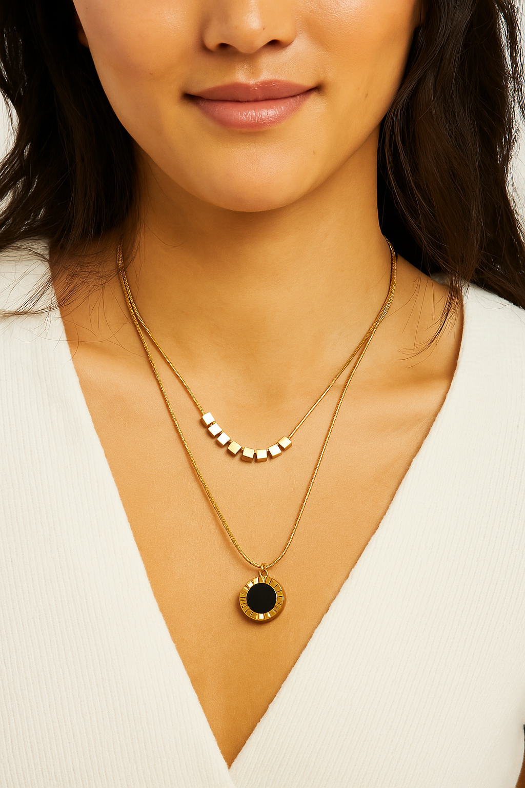 Jenny Two Layer Necklace