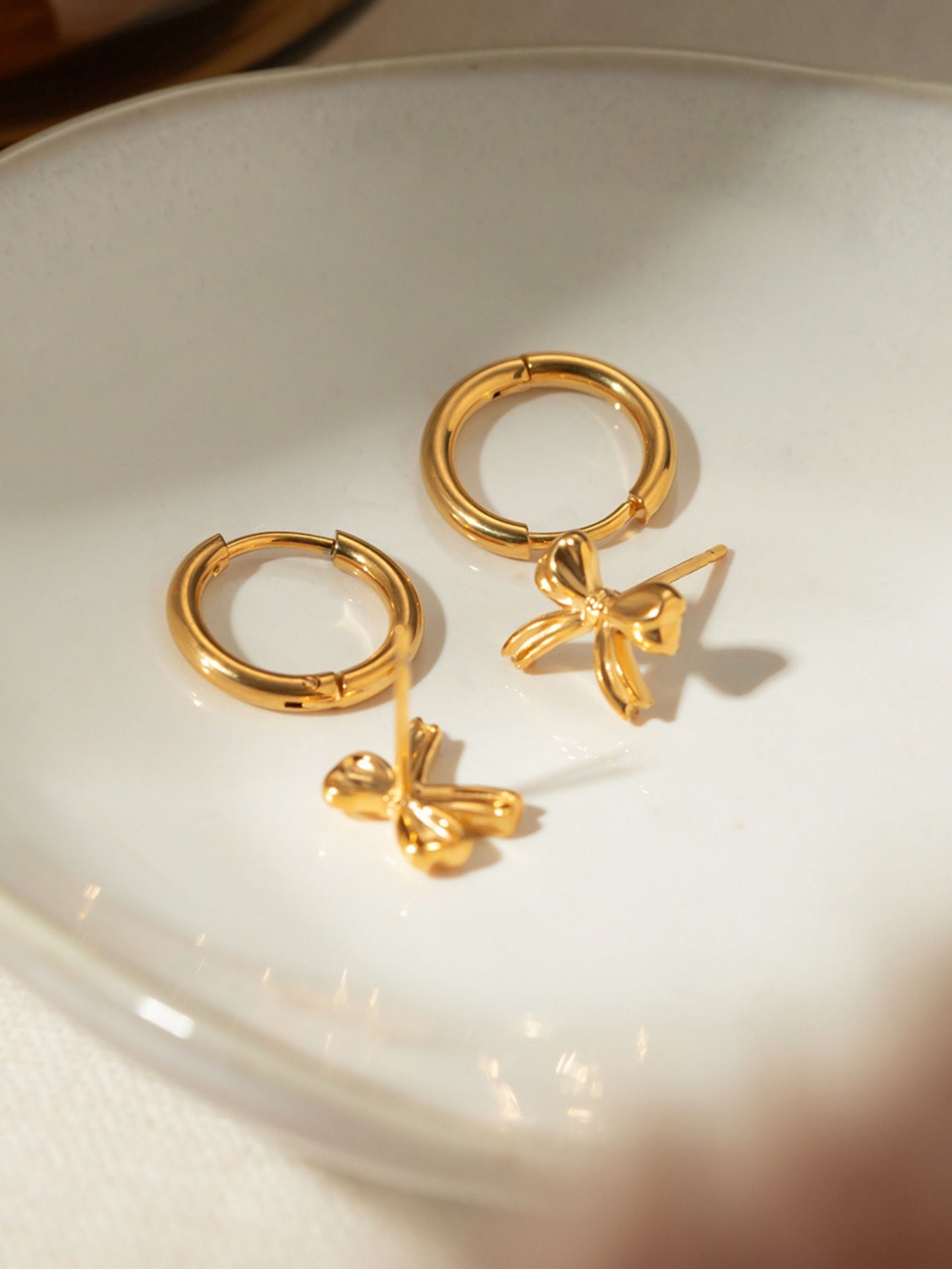 Bow Set of 2 Earrings