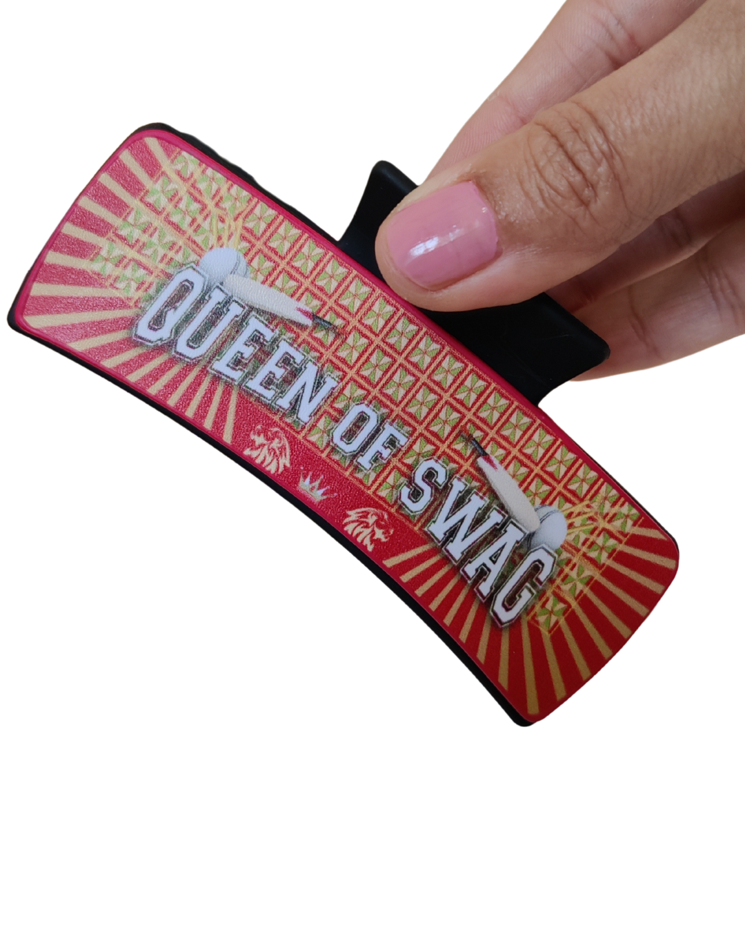 Punjab Cricket Fans - Claw Clip for Girls