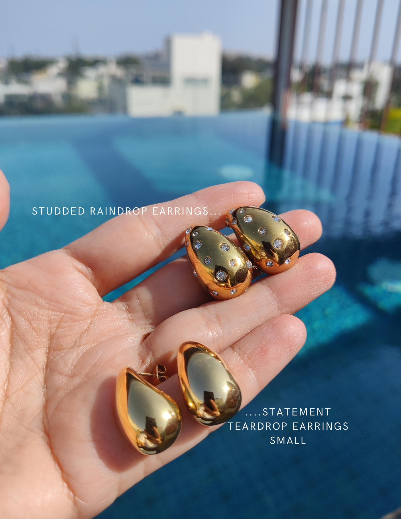 Statement Teardrop Earrings