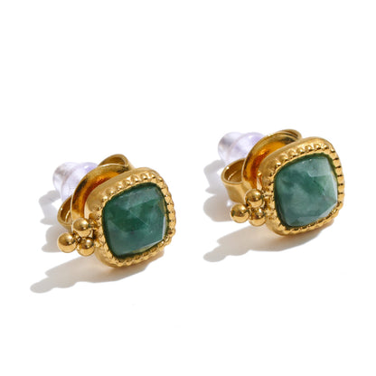 African Jade Victorian Lucky Charm Set