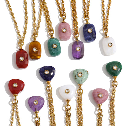 African Jade Victorian Lucky Charm Set