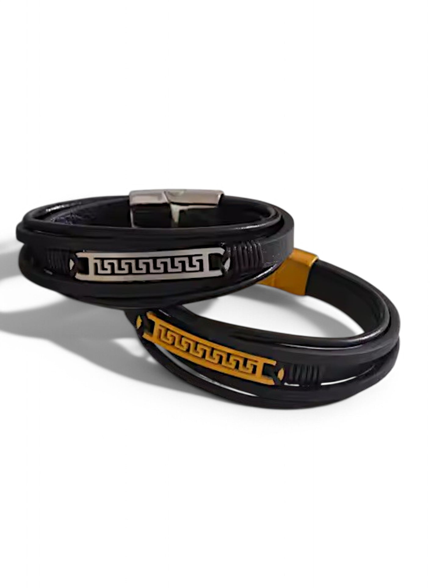 Leo Men's Leather Bracelet