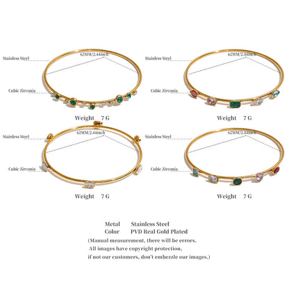 Luxe Stone Bangle
