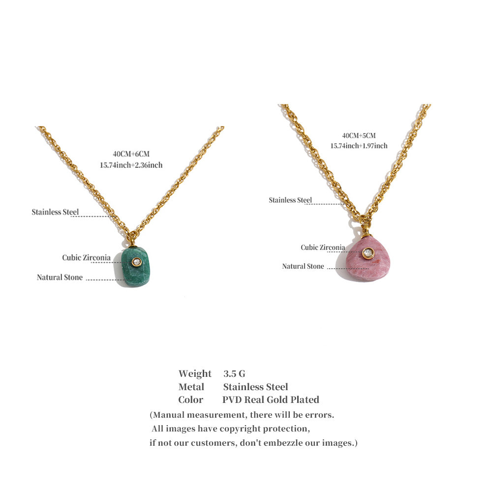 African Jade Victorian Lucky Charm Set