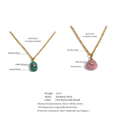 African Jade Victorian Lucky Charm Set