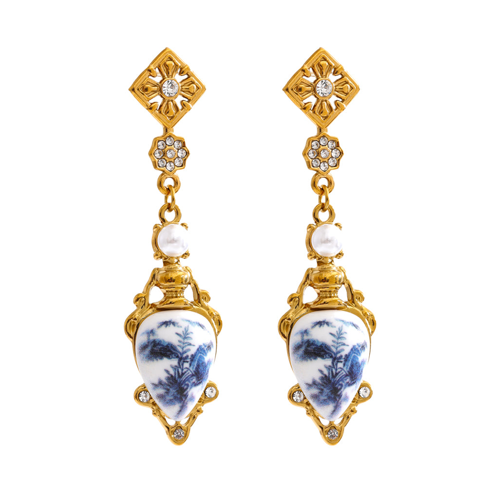 Imperial Blue Charm Necklace