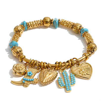 The Turquoise Fortune Bracelet