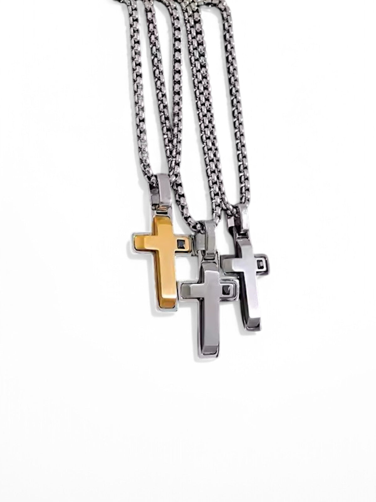Men's Cross Pendant Necklace