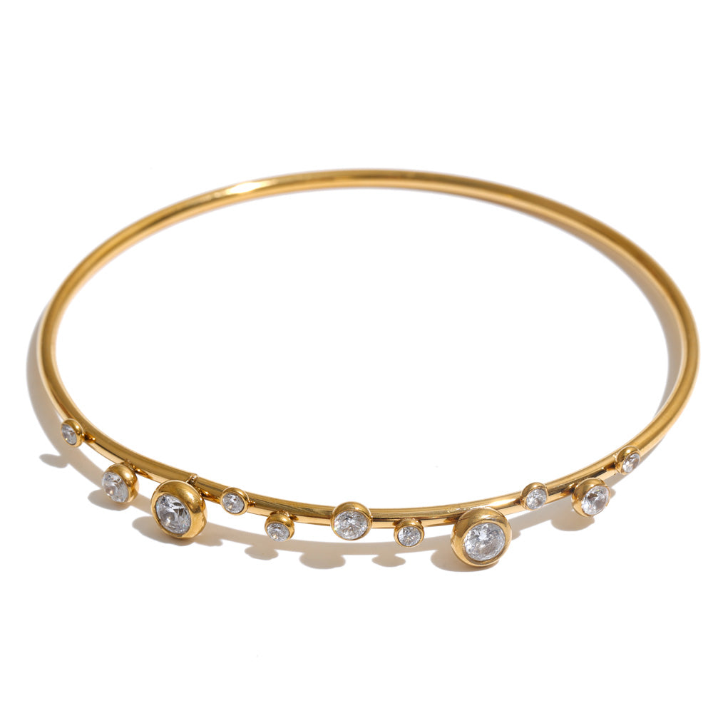 Luxe Stone Bangle