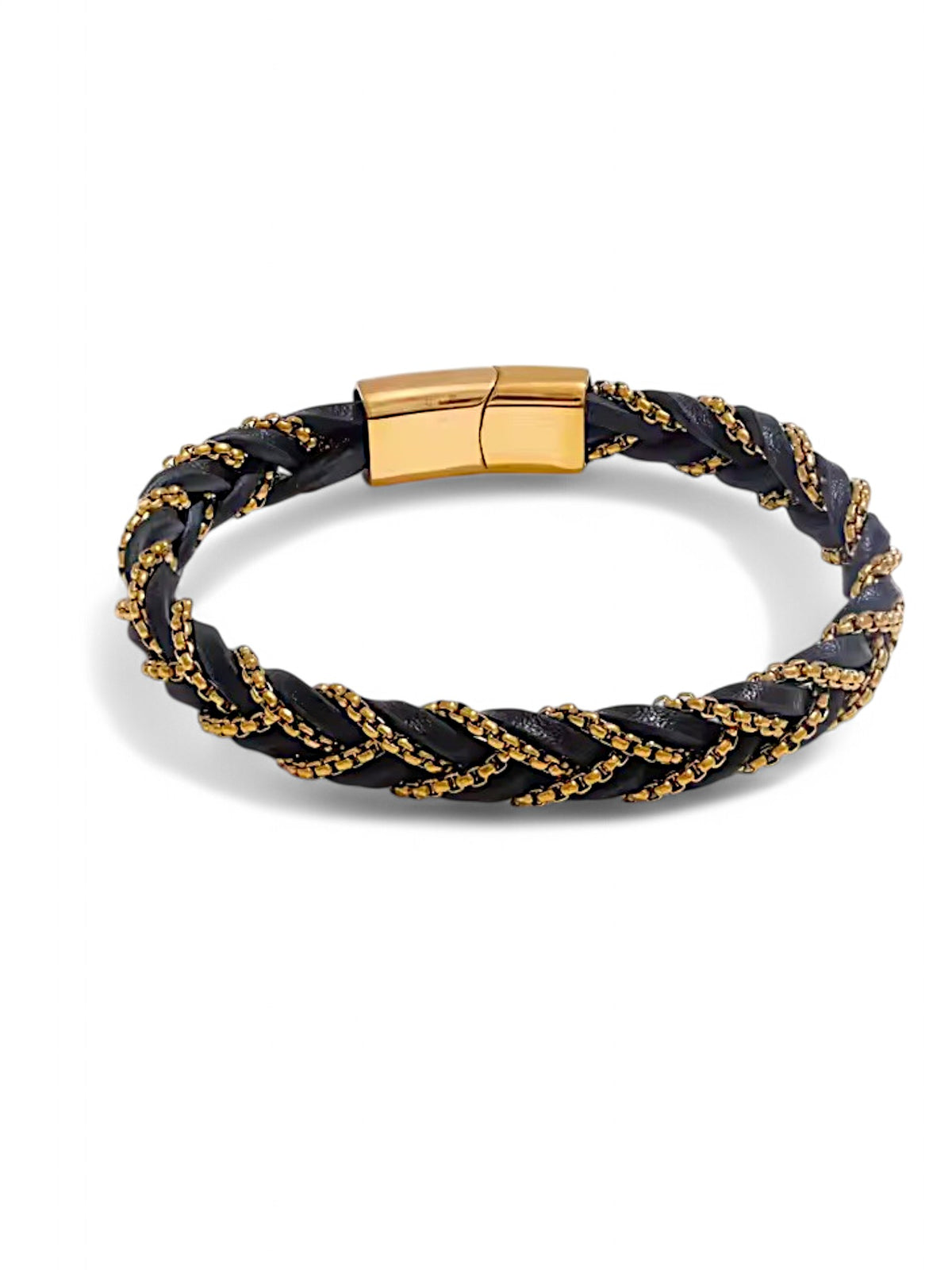 Mario Men's Leather Bracelet