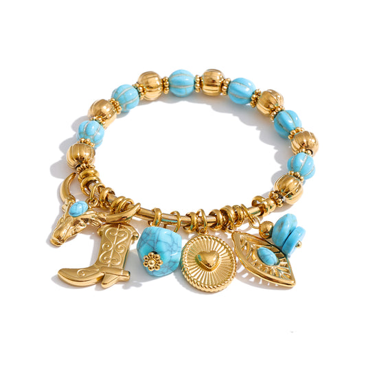 The Turquoise Fortune Bracelet