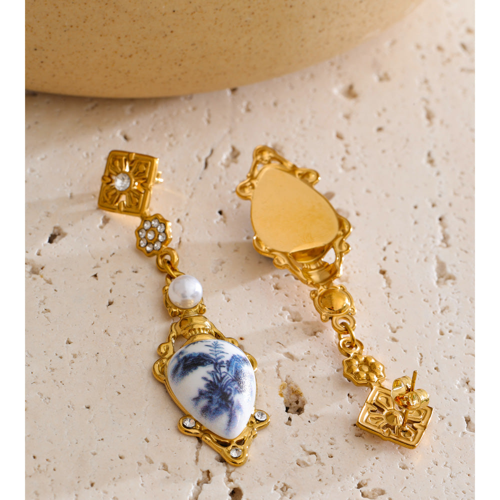Imperial Blue Charm Necklace
