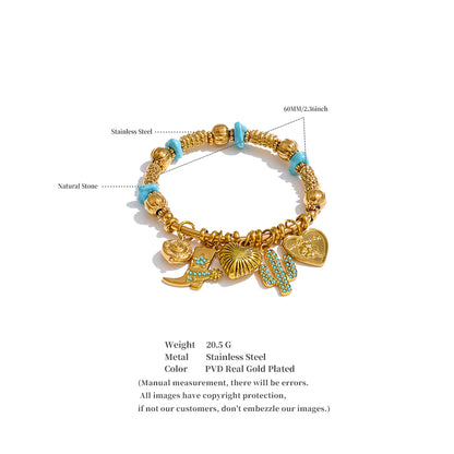 The Turquoise Fortune Bracelet