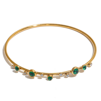 Luxe Stone Bangle