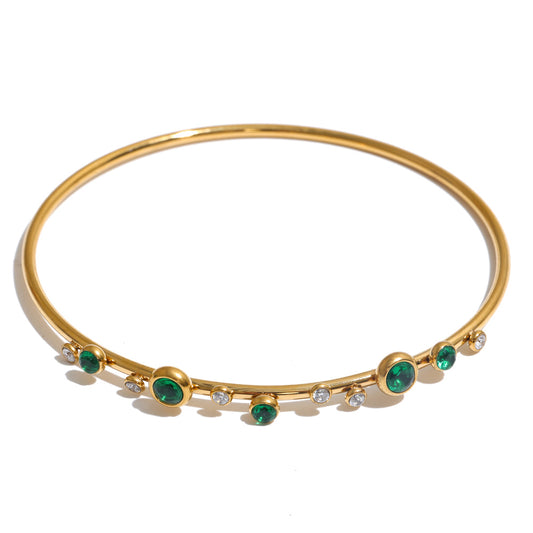 Luxe Stone Bangle