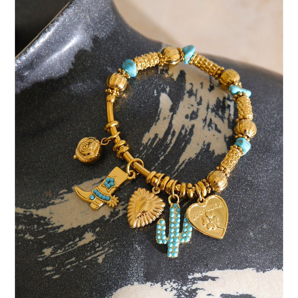 The Turquoise Fortune Bracelet