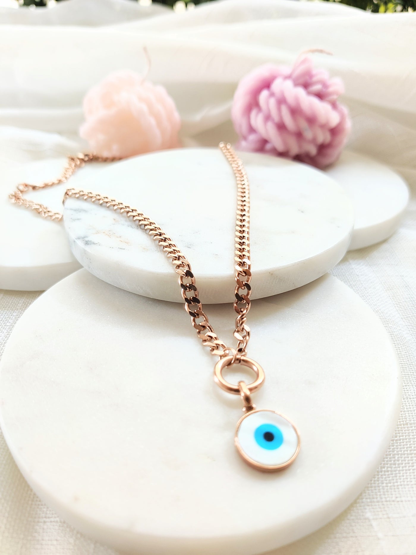 Nazar Evil Eye chain pendent