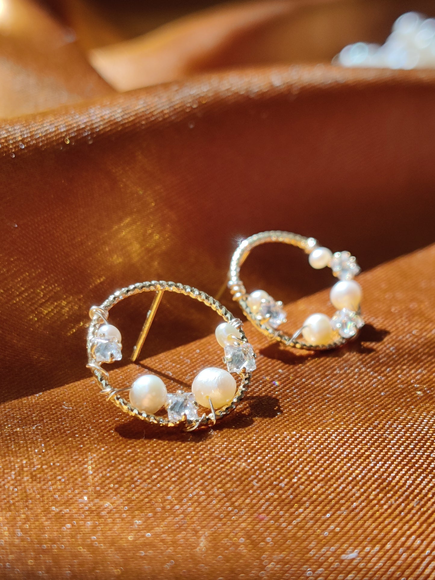 Pearl Glam Reet Earring