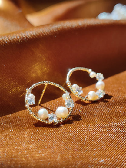 Pearl Glam Reet Earring