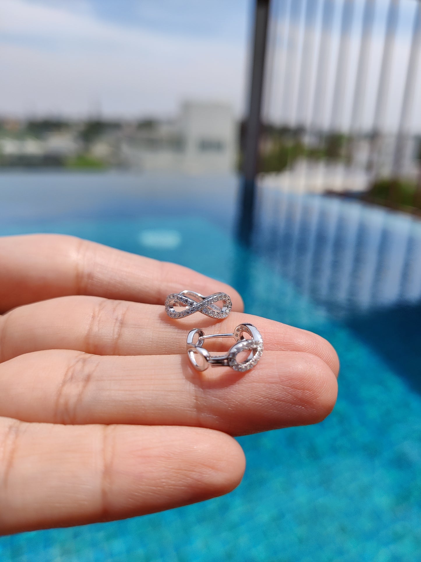 Zoe Silver Earrings