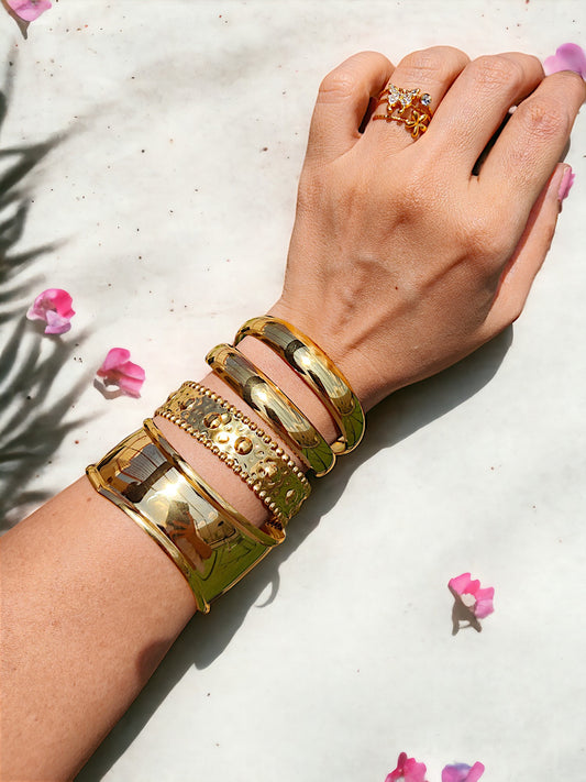 Set of 3 Chunky Bracelet