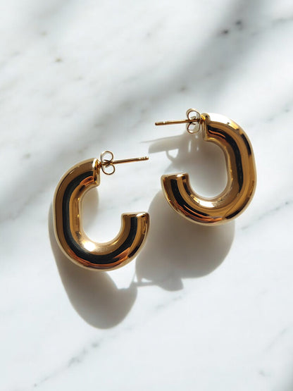 Yun Gold Hoops