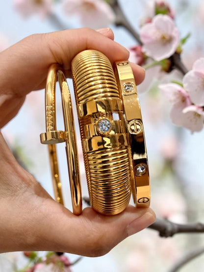 Statement Trio Bracelet Set