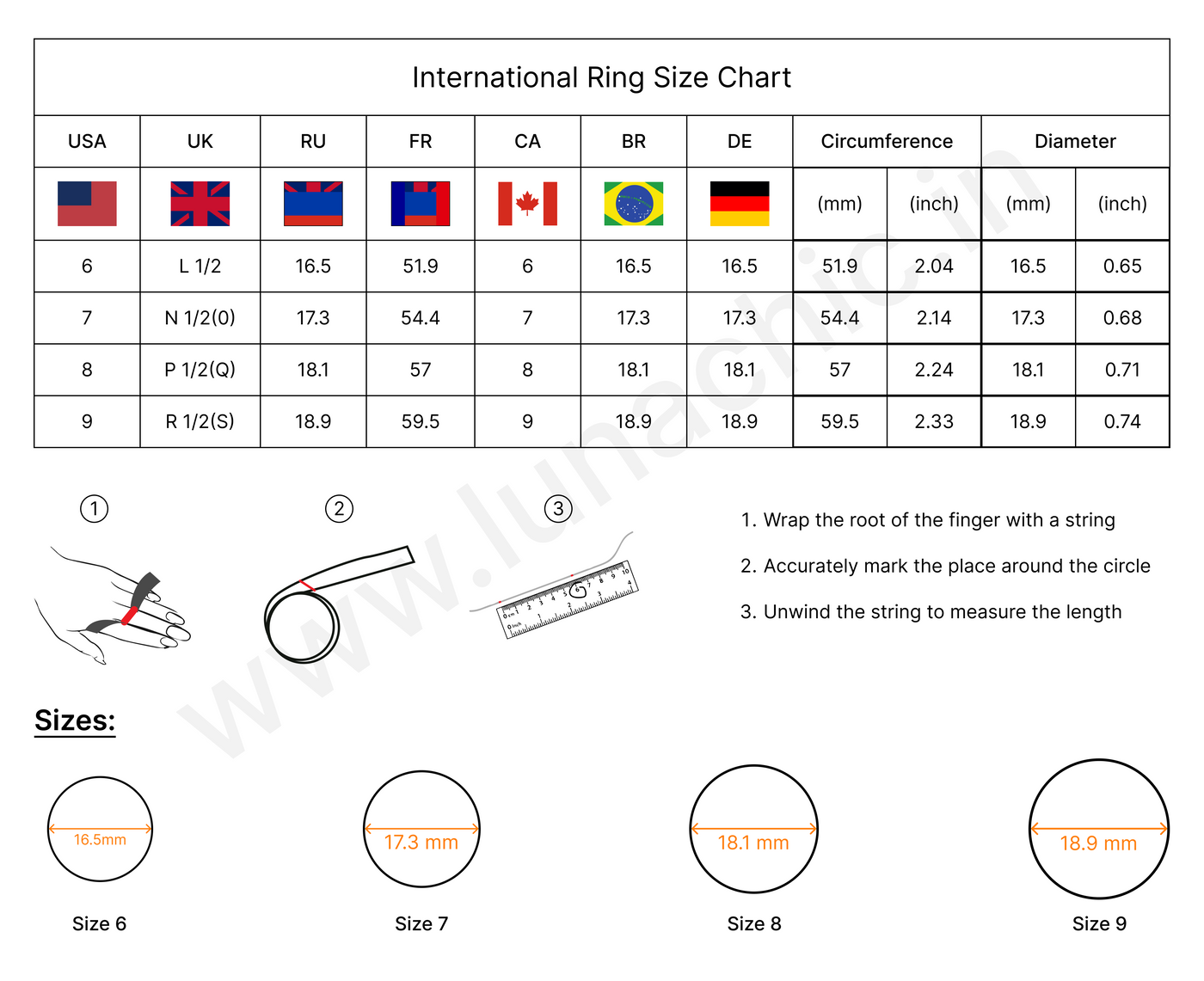 Stack Ring - 4 layers
