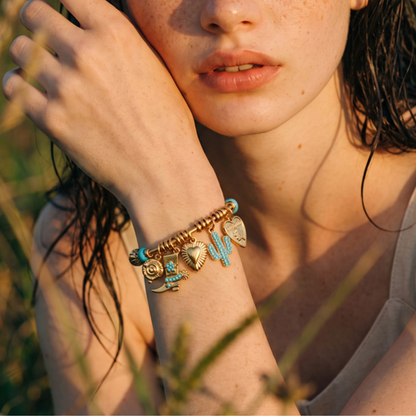 The Turquoise Fortune Bracelet