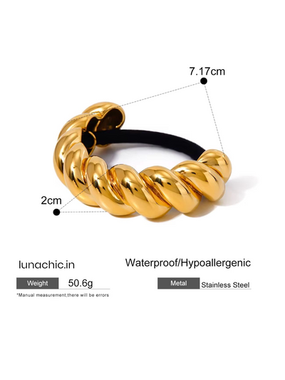 Luna Twined Pony Cuff