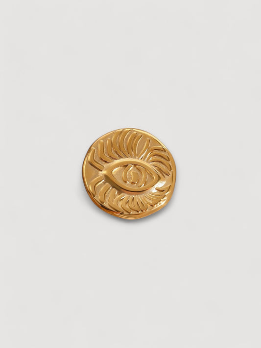 Evil Eye Brooch