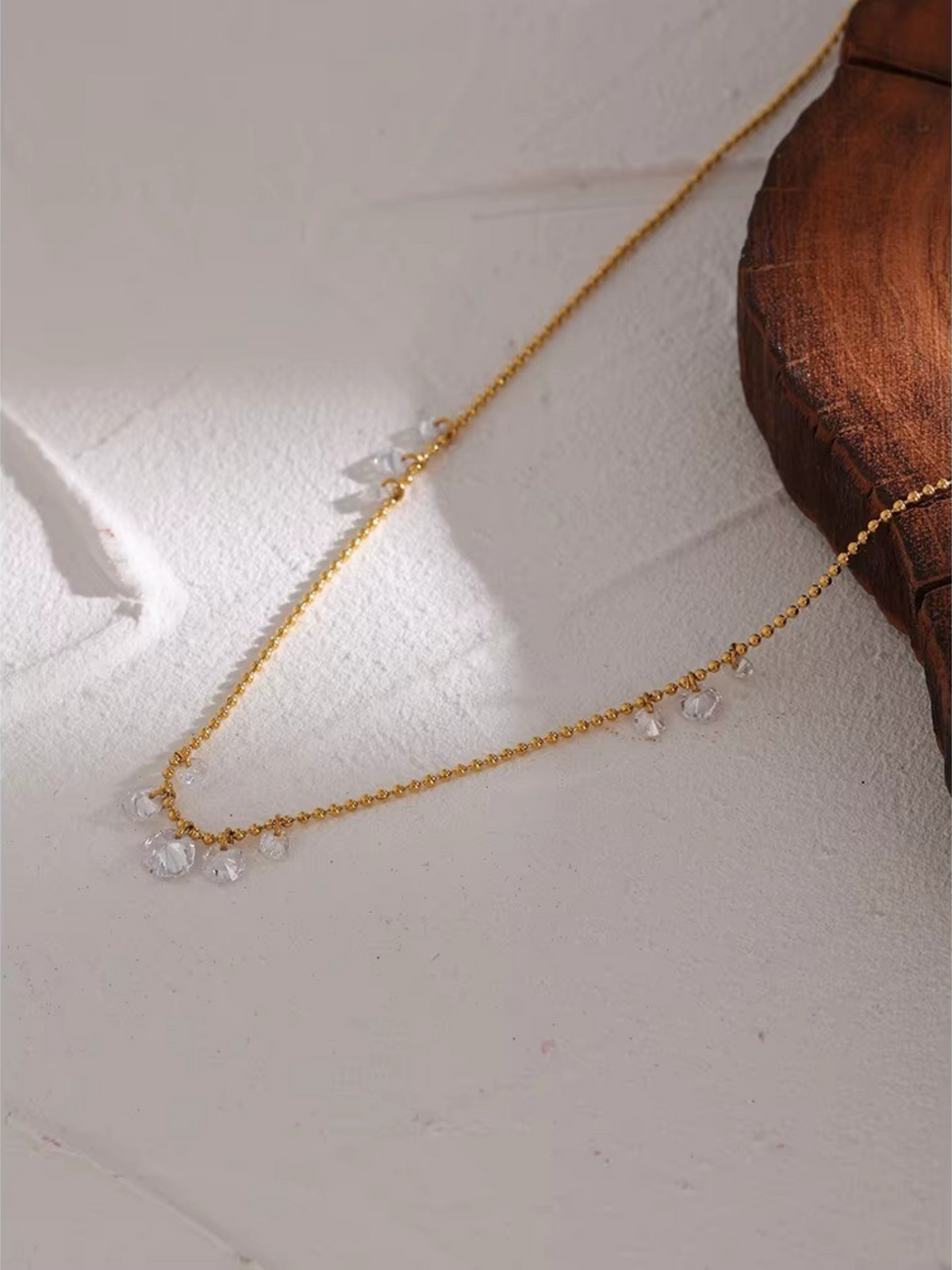 Crystal Drop Necklace