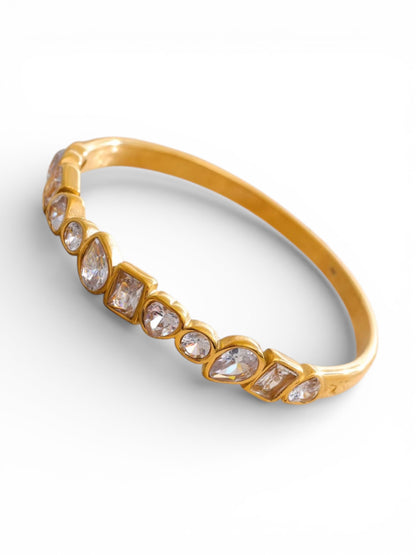 Multi Shape Crystal Bracelet