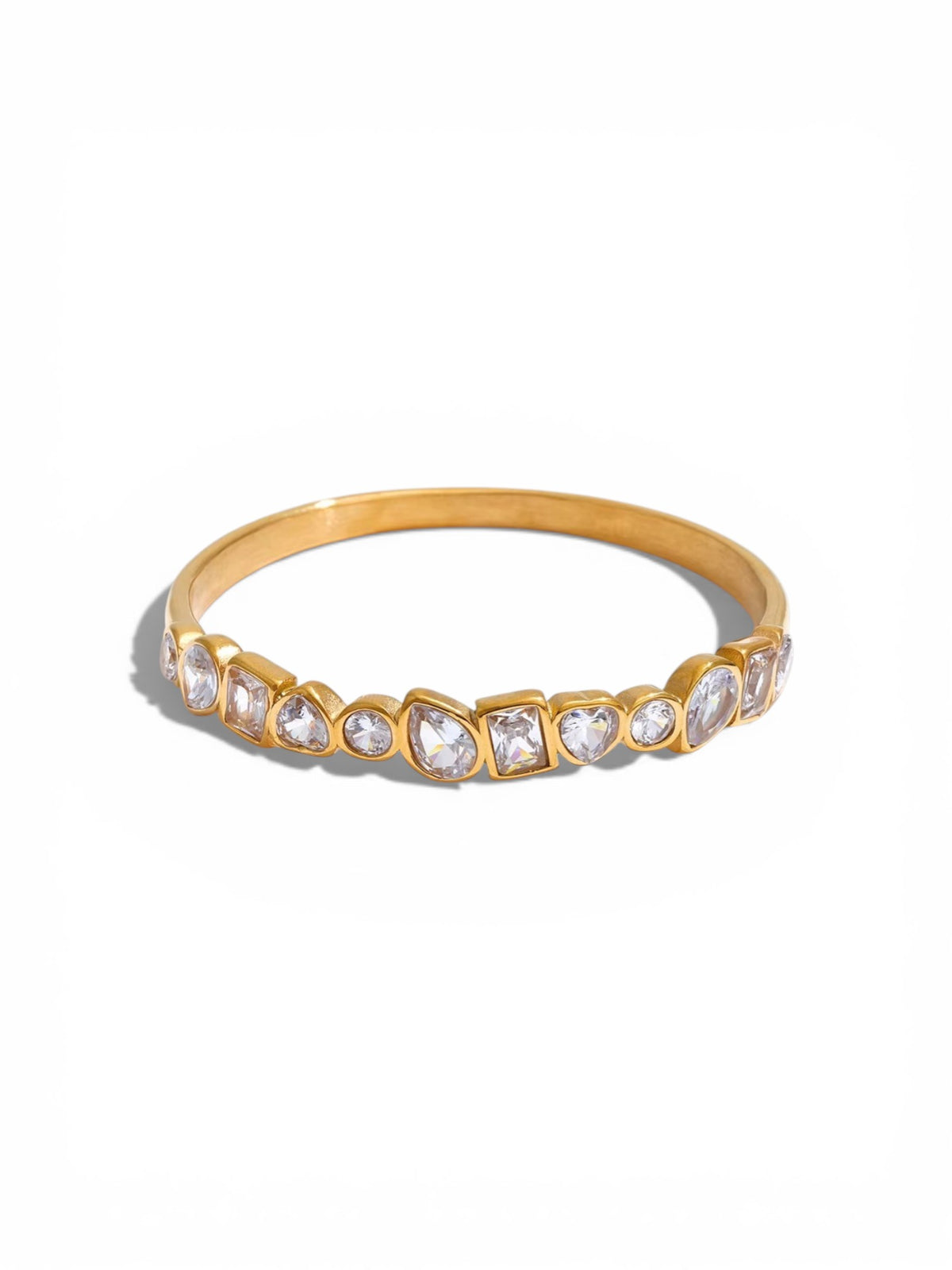 Multi Shape Crystal Bracelet