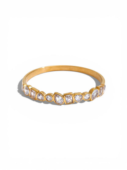 Multi Shape Crystal Bracelet