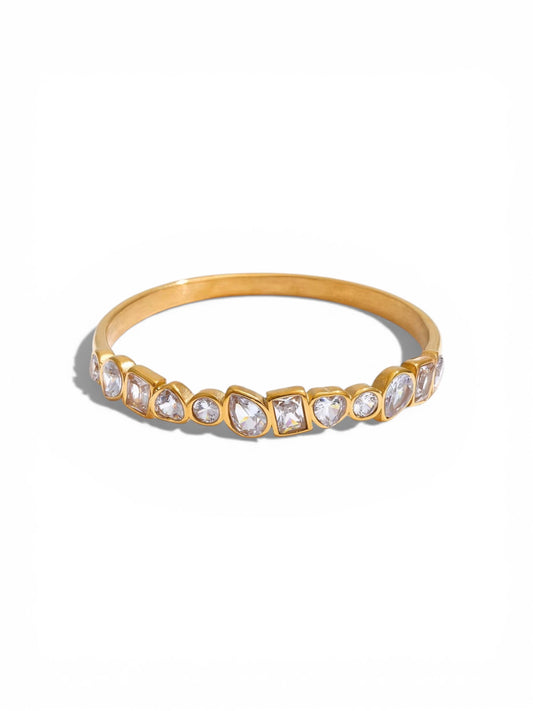 Multi Shape Crystal Bracelet