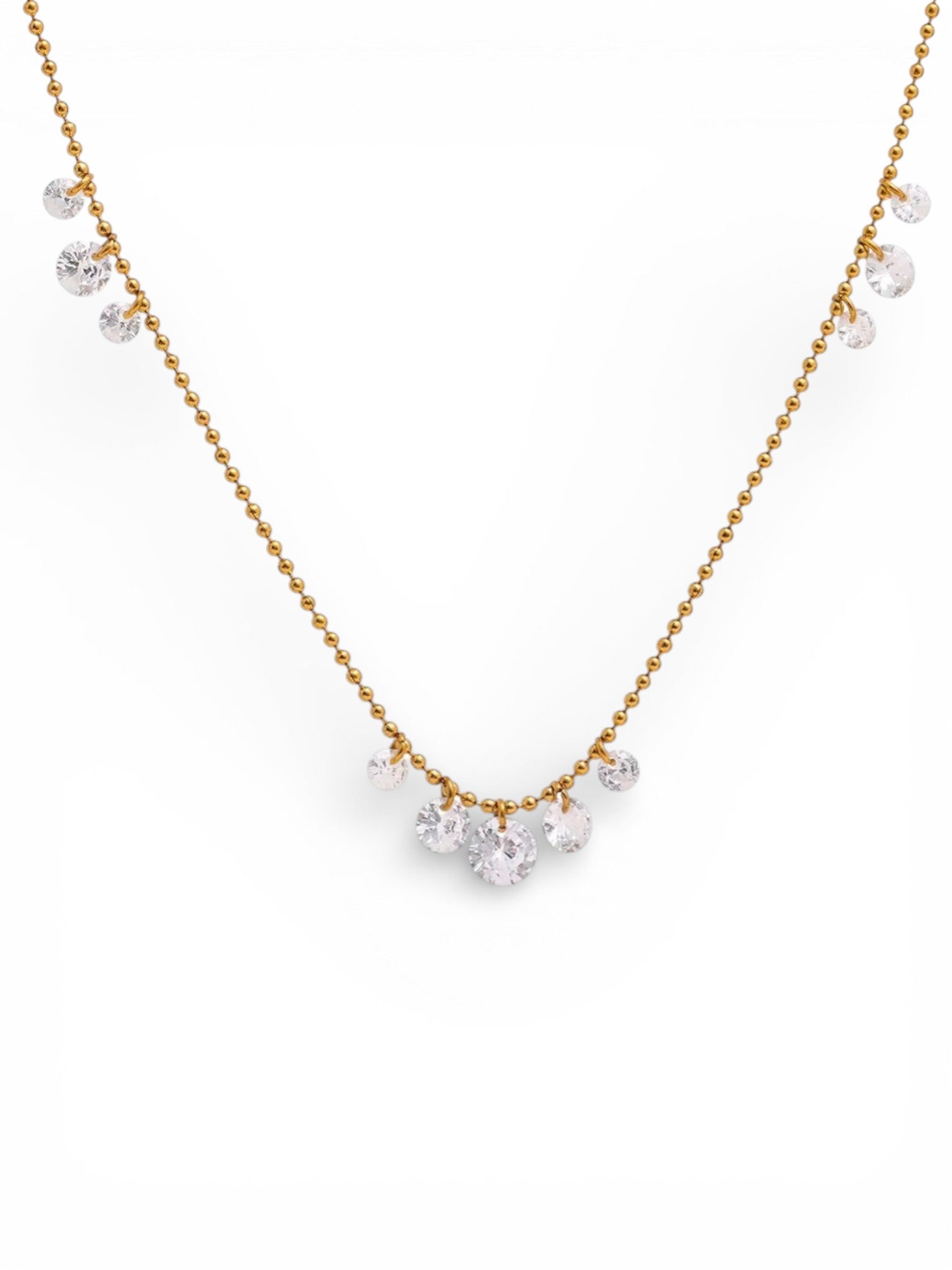 Crystal Drop Necklace