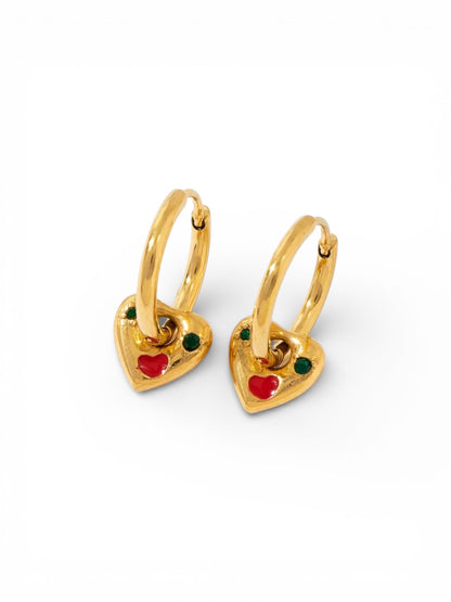 Mini Heart Hoops