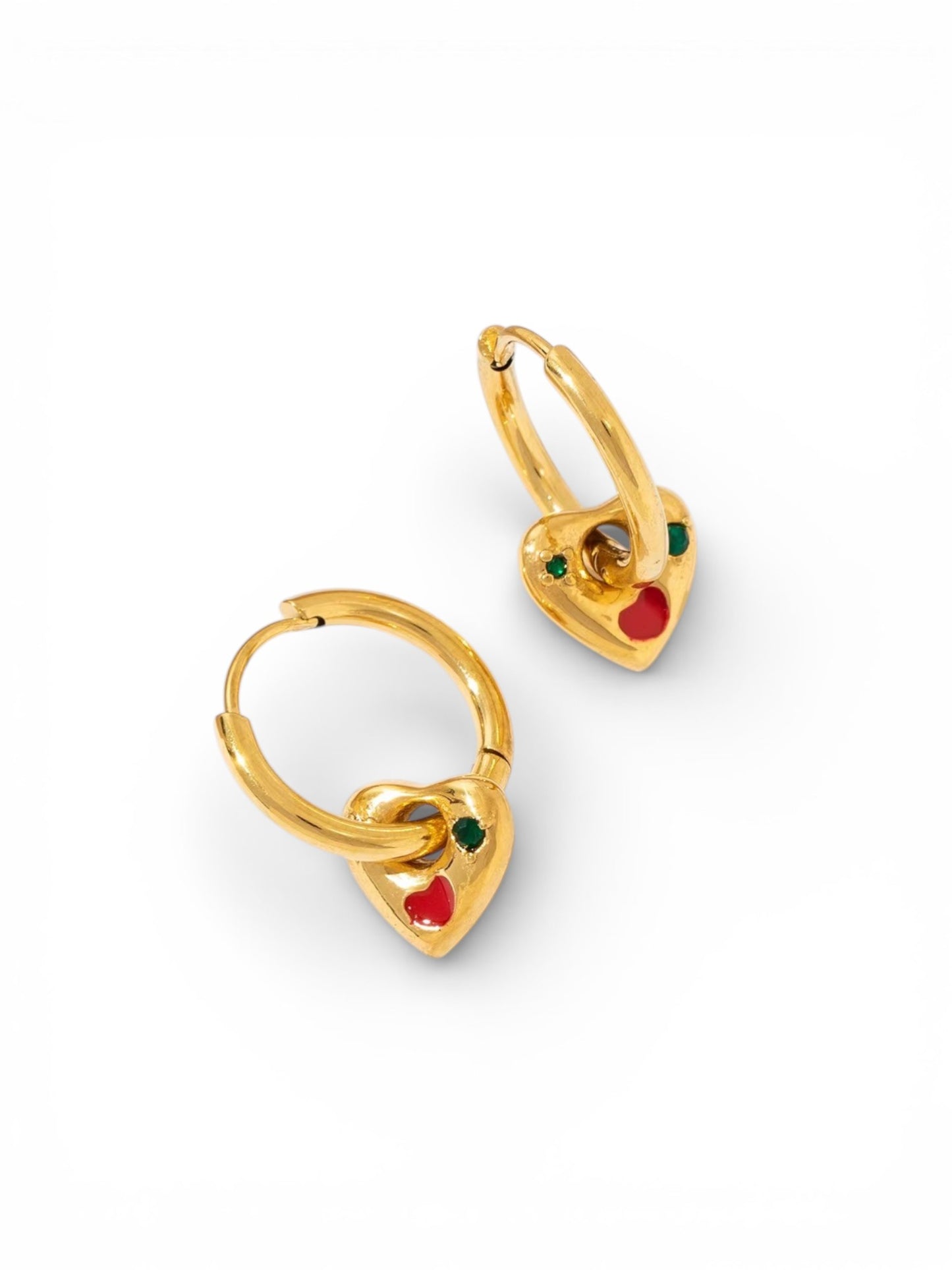Mini Heart Hoops