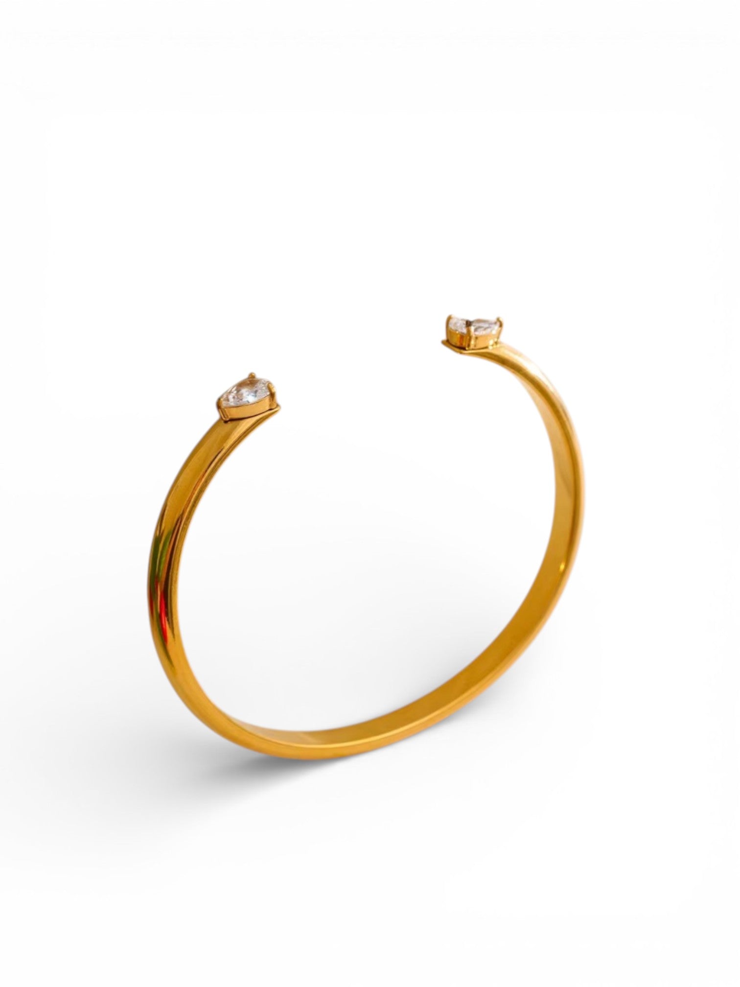 Celest Crystal Cuff Bracelet