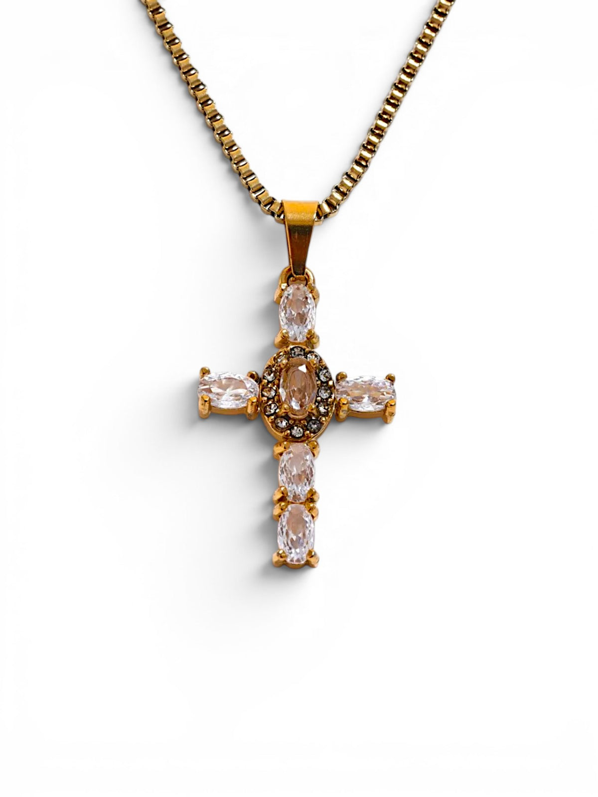 Cross Of Light Necklace