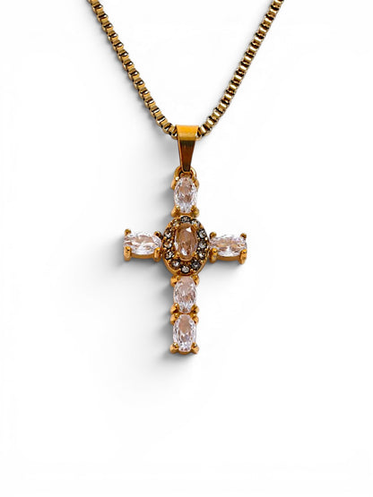 Cross Of Light Necklace